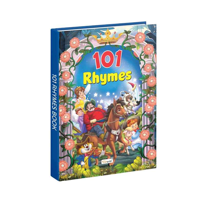 101 Rhymes Book for Kids | Ages 3-12 | Hardbound - Learning Book for Kids, Rhymes for Early Readers