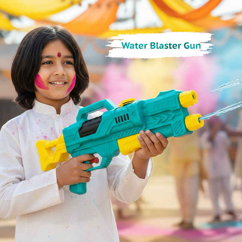 Toyshine Water Gun Toy | 220 ml Tank Capacity Water Blaster | For Holi, Pool & Backyard Play Toyshine Water Gun Toy | 220 ml Tank Capacity Water Blaster | For Holi, Pool & Backyard Play