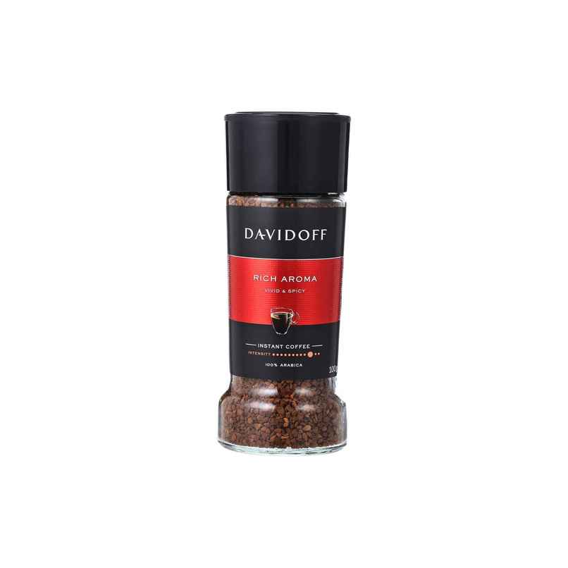 Davidoff Rich Aroma Instant Coffee | 10/12 Intensity Davidoff Rich Aroma Instant Coffee | 10/12 Intensity