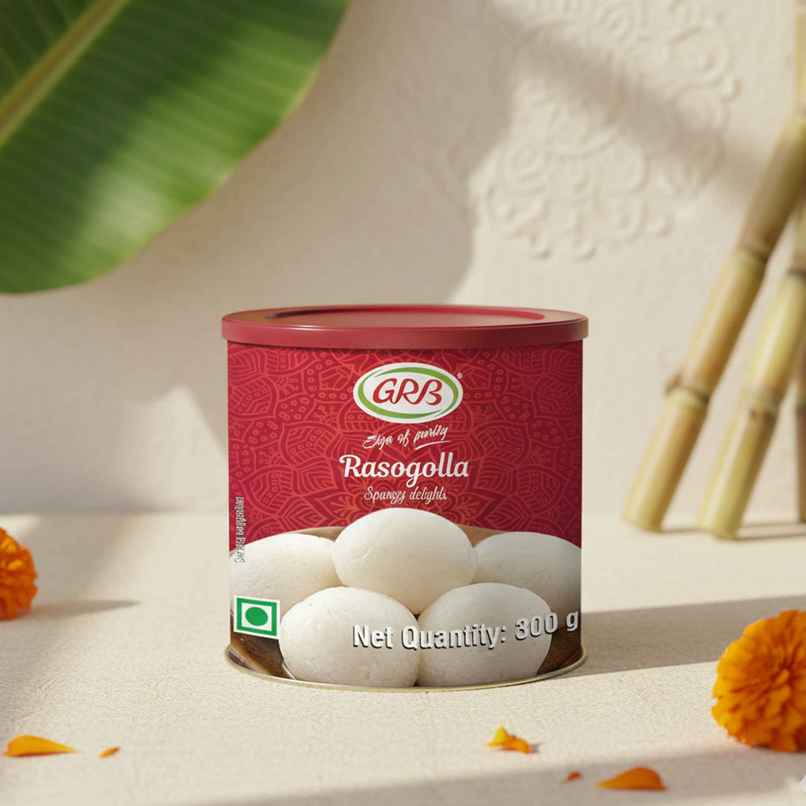GRB Rasgulla | Soft & Spongy Sweet