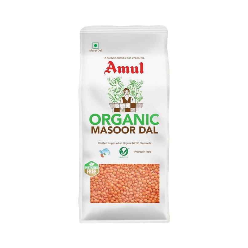 Amul Organic Masoor Dal Amul Organic Masoor Dal