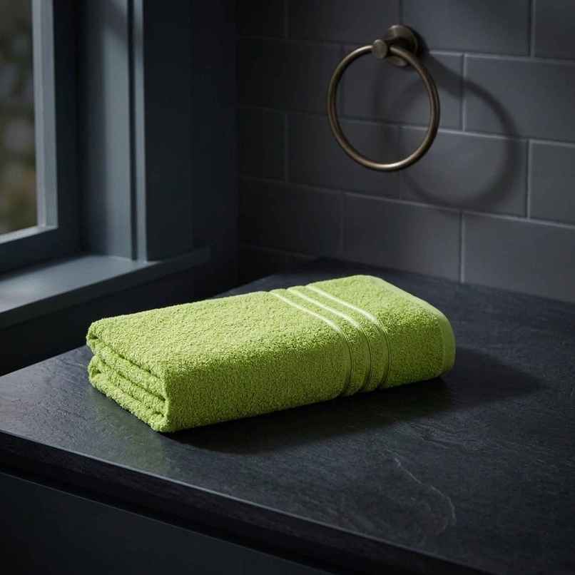 Mytrident Cotton Bath Towel | 400 GSM | Towels for Bath - Lime Green Mytrident Cotton Bath Towel | 400 GSM | Towels for Bath - Lime Green