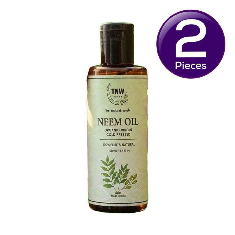 TNW The Natural Wash Pure Neem Oil for Hair & Skin - Controls Acne & Dandruff Combo TNW The Natural Wash Pure Neem Oil for Hair & Skin - Controls Acne & Dandruff Combo