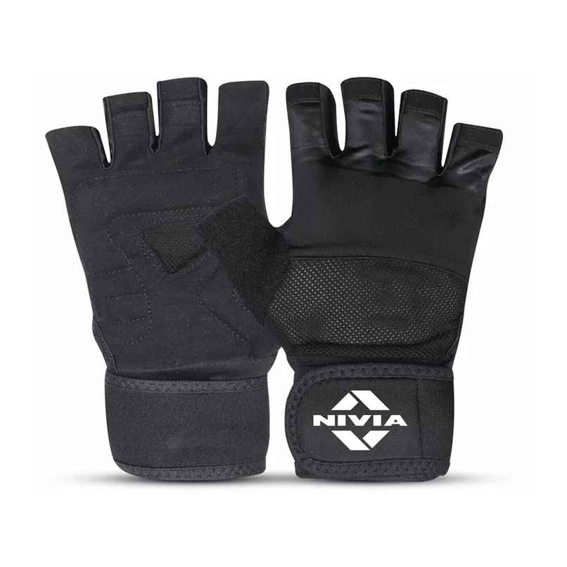 Nivia Enduro Cross Training Gloves | Extra Large | Black