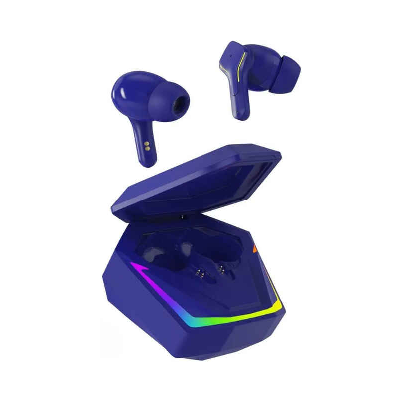 Aroma NB138 Bound - 60 Hours Playback | TWS | ANC with 32dB Noise Cancellation | Blue