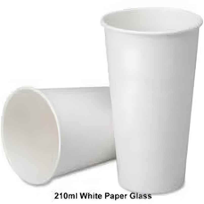 Paper Glass | 210 ml | Pack of 50 | Pacxpertz Paper Glass | 210 ml | Pack of 50 | Pacxpertz