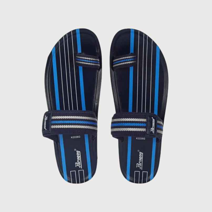 Paragon Men's Blue Pu Slippers PUK2226G UK 8