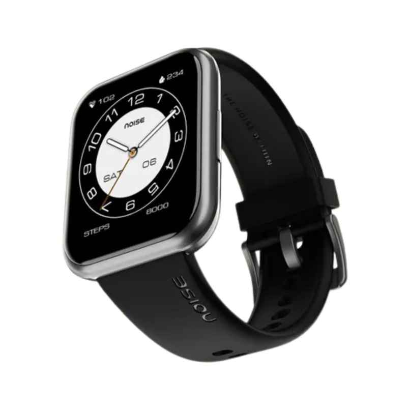 Noise ColorFit Ultra Buzz Smartwatch with Bluetooth Calling | 1.75" HD Display | 100+ Sports Mode - Charcoal Black