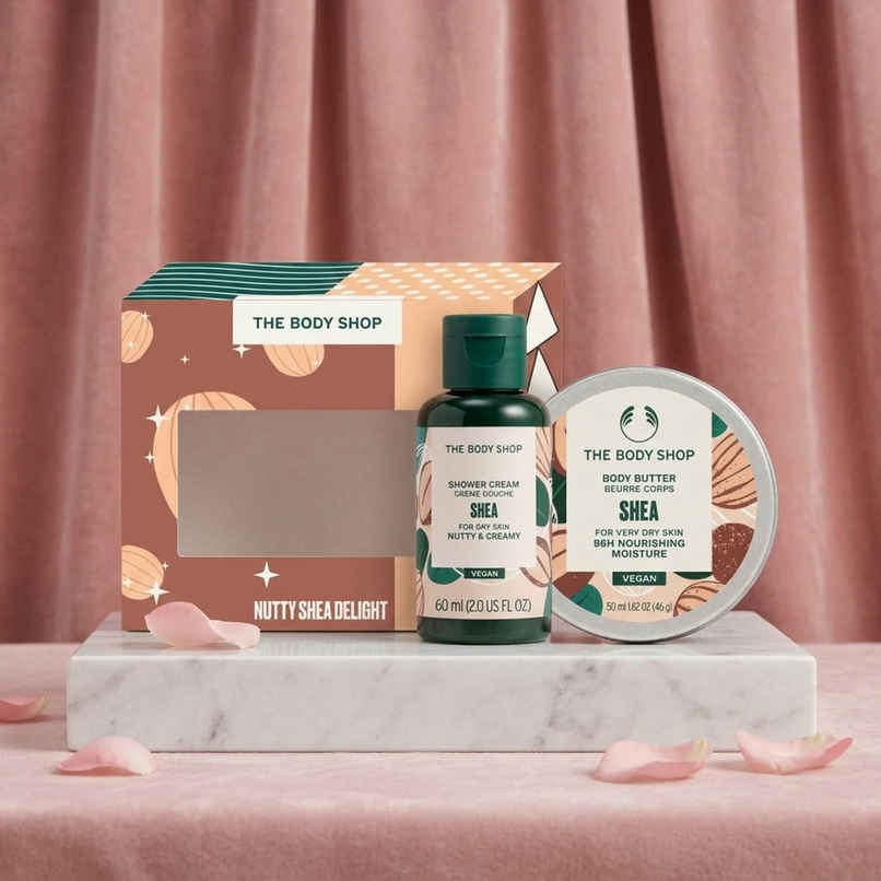 The Body Shop Shea Shower Cream And Body Butter Gift Box The Body Shop Shea Shower Cream And Body Butter Gift Box