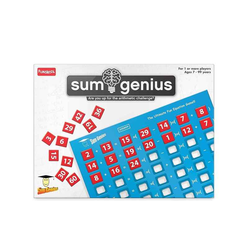 Funskool Sum Genius Board Game Funskool Sum Genius Board Game