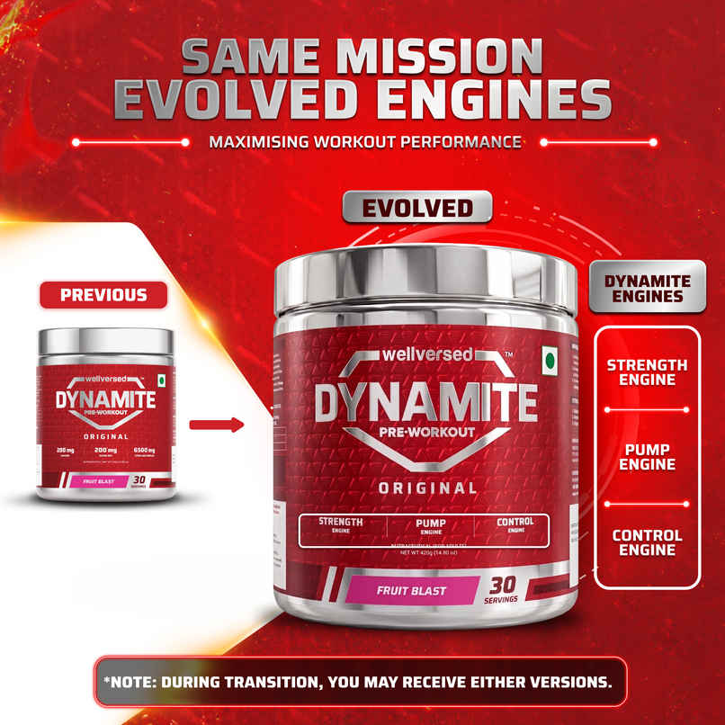 Dynamite Pre-Workout (30 Servings) Fruit Blast