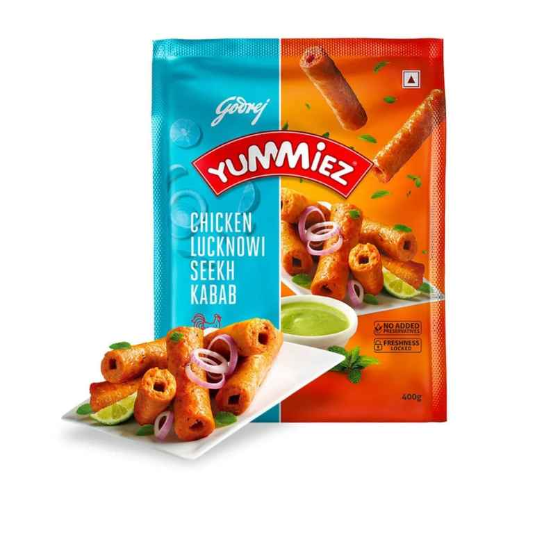Godrej Yummiez Chicken Lucknowi Seekh Kebab Godrej Yummiez Chicken Lucknowi Seekh Kebab