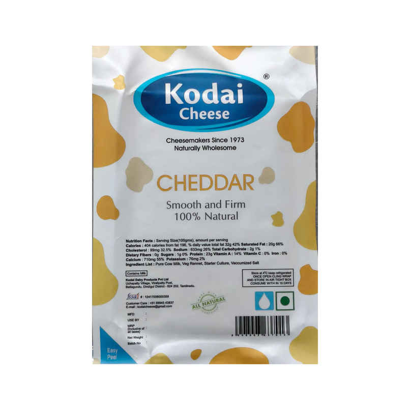 Kodai Cheese - Cheddar Kodai Cheese - Cheddar