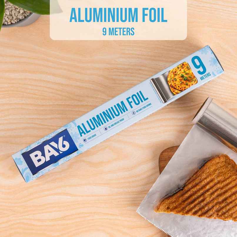 BAY6 Aluminium Foil 9 meters, 11 Microns BAY6 Aluminium Foil 9 meters, 11 Microns