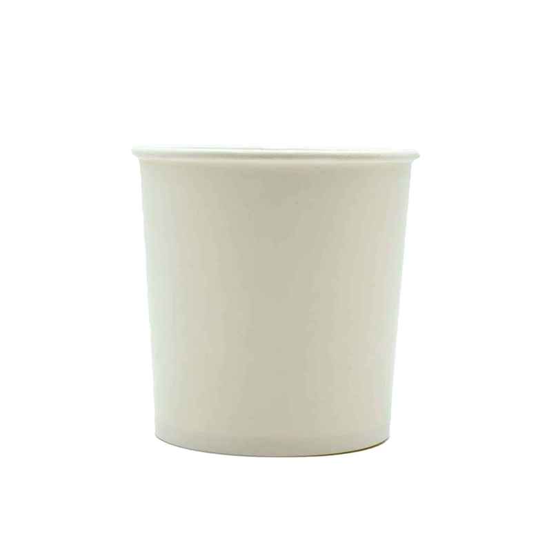 Disposable White Paper Container Without Lid | Pack Of 10 | 750 ml | Tempware Disposable White Paper Container Without Lid | Pack Of 10 | 750 ml | Tempware