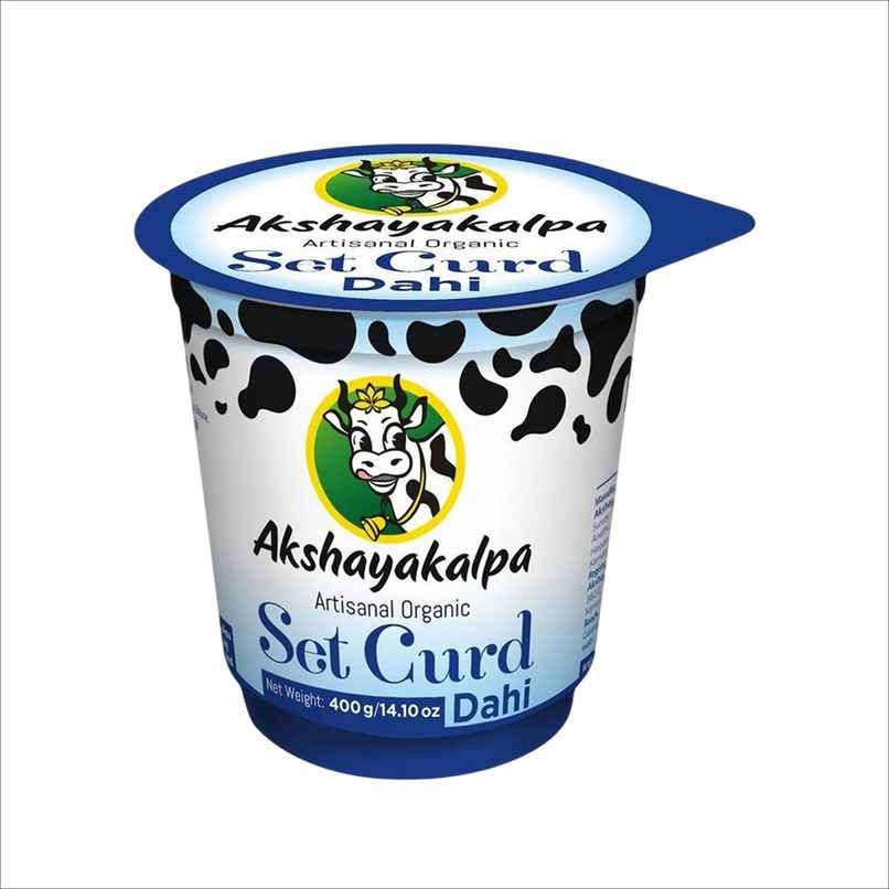 Akshayakalpa Artisanal Organic Set Curd Cup