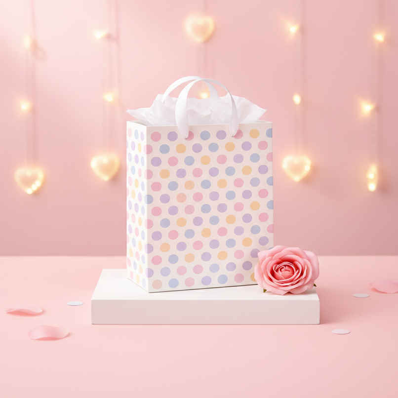 Multicolor Big Dots Gift Bag | Large | Bright Storey Multicolor Big Dots Gift Bag | Large | Bright Storey