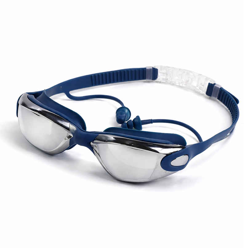 Spanker Sports Anti-Fog UV Swimming Goggles with Adjustable Strap & Case Unisex
