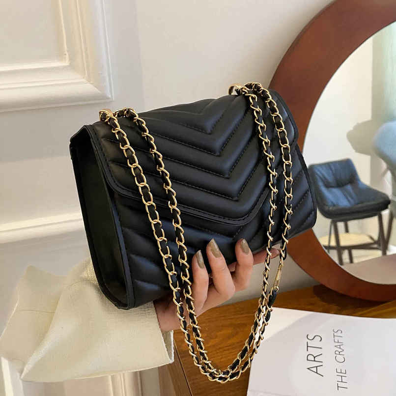 Fargo Trendy Black Sling Bag Women's Leatherette Sling Bag | FGO-464 Fargo Trendy Black Sling Bag Women's Leatherette Sling Bag | FGO-464