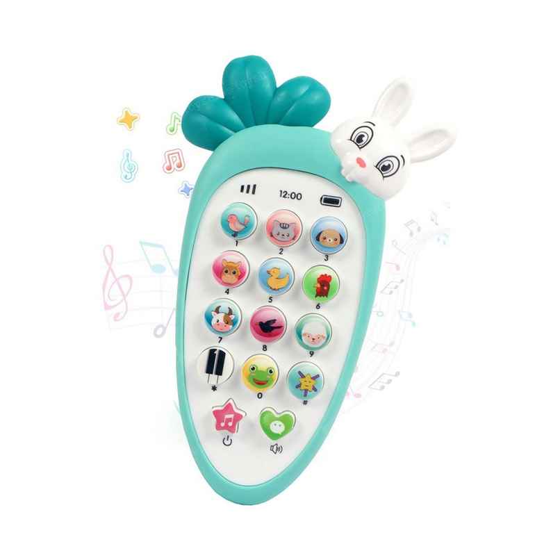 Toyshine Cell Phone Baby Toy For Toddlers And Young Children With 14 Unique Buttons And Functions (Colour May Vary)