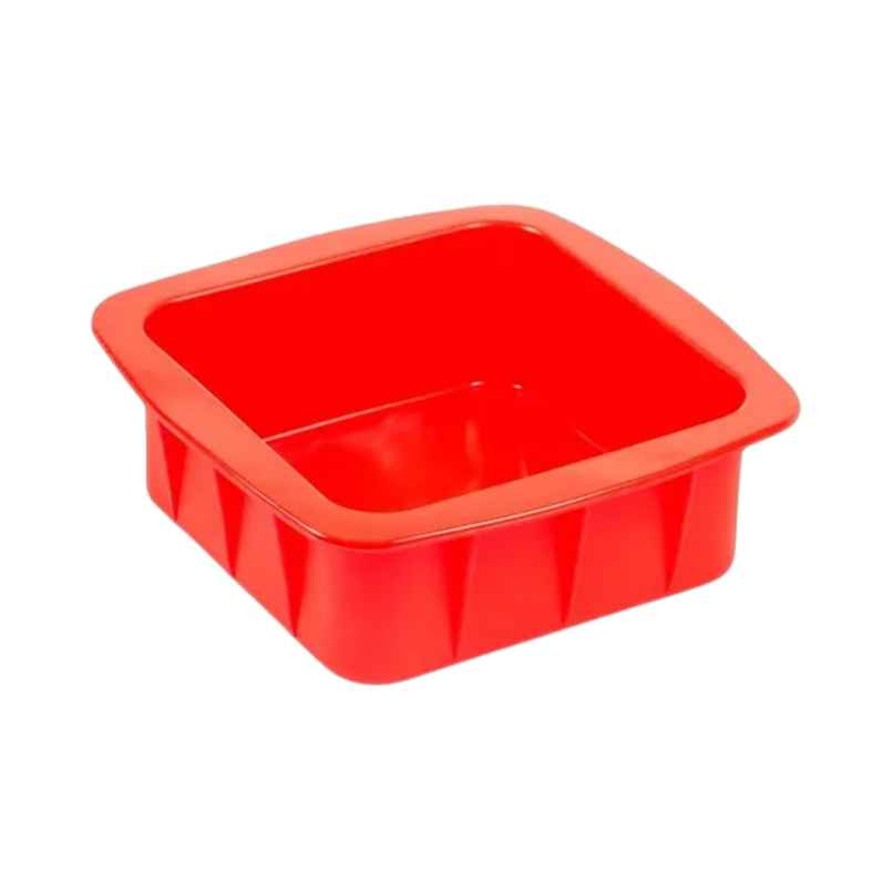 Spine Silicone Cake Mould Square- 6''