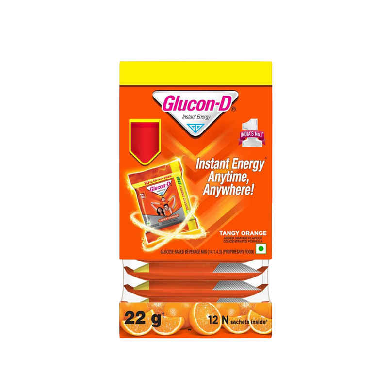 Glucon D Tangy Orange Instant Powder Mix