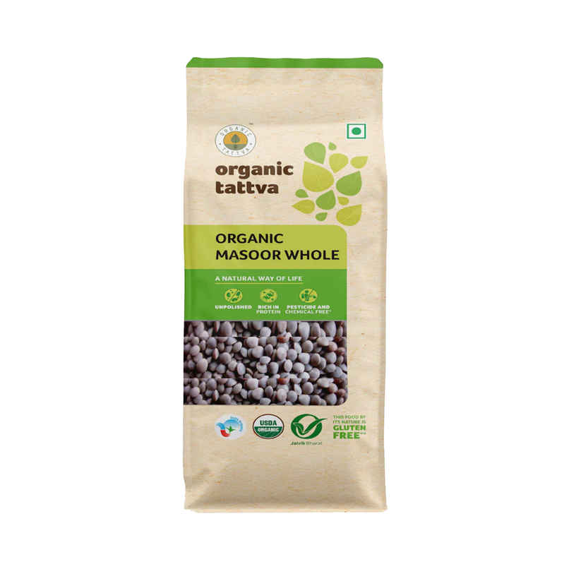 Organic Tattva Masoor Whole