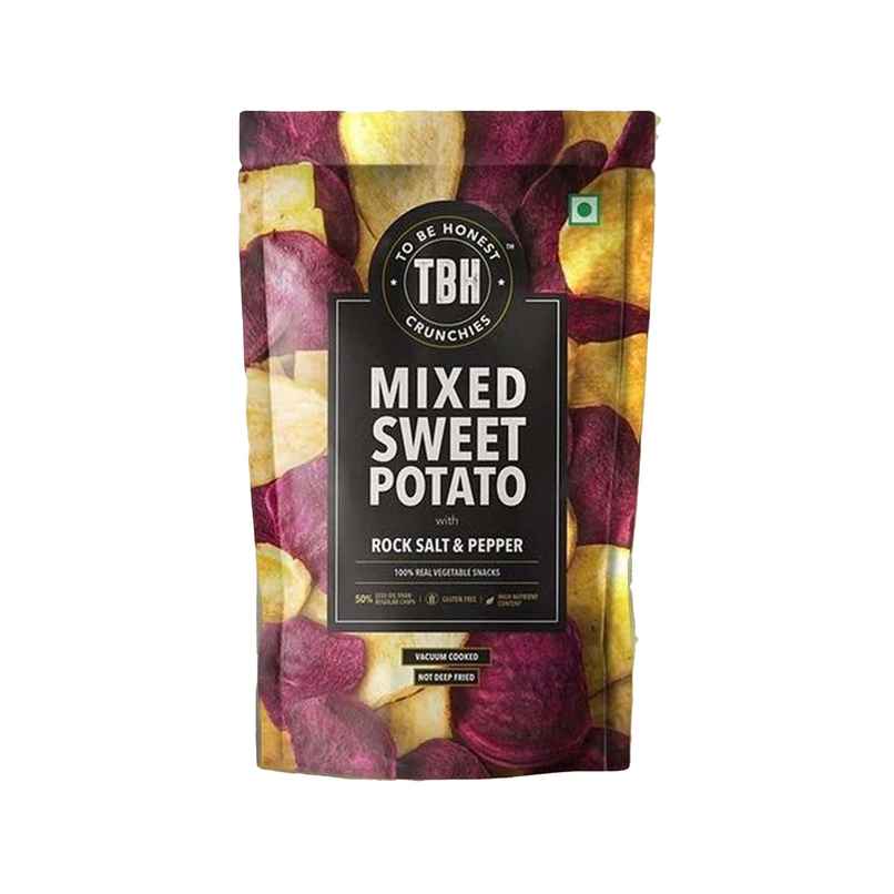 To Be Honest Mixed Sweet Potato with Rock Salt & Pepper