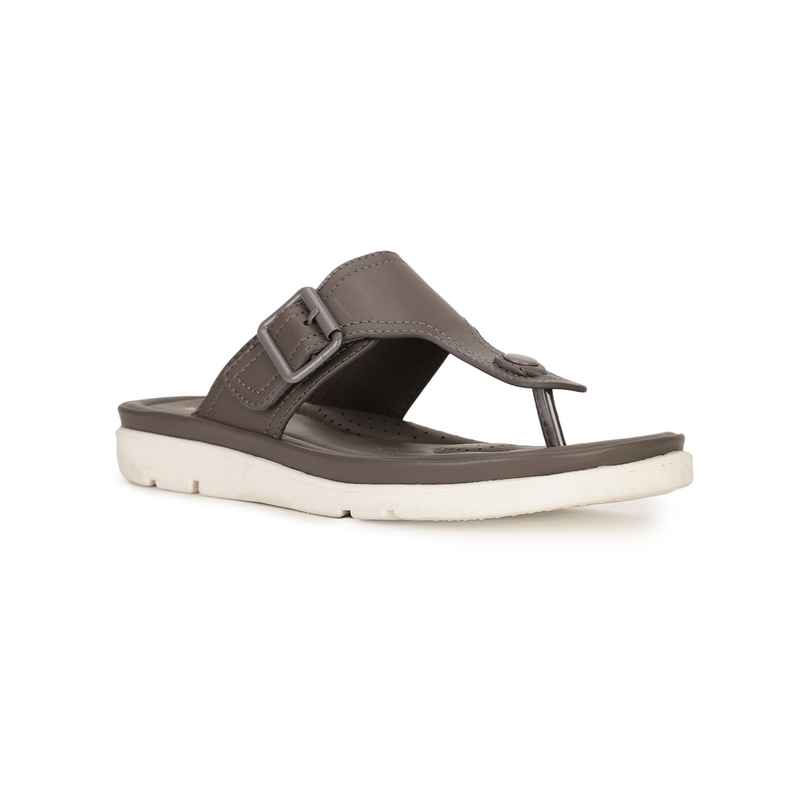 Bata Comfit Grey Sandal For Women | UK 4