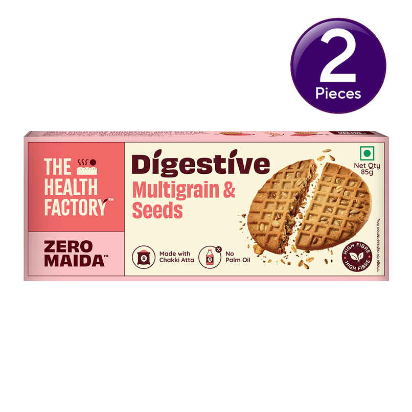 Zero Maida Digestive Biscuits- Multigrain & Seeds Combo Zero Maida Digestive Biscuits- Multigrain & Seeds Combo