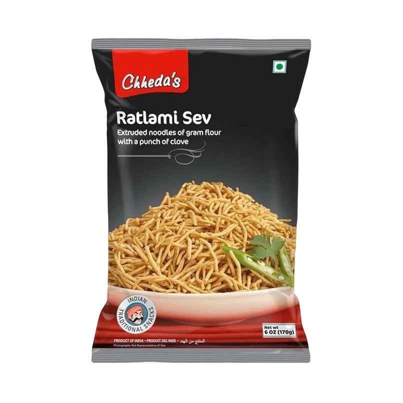 Chheda's Ratlami Sev | Spicy Crunchy Namkeen