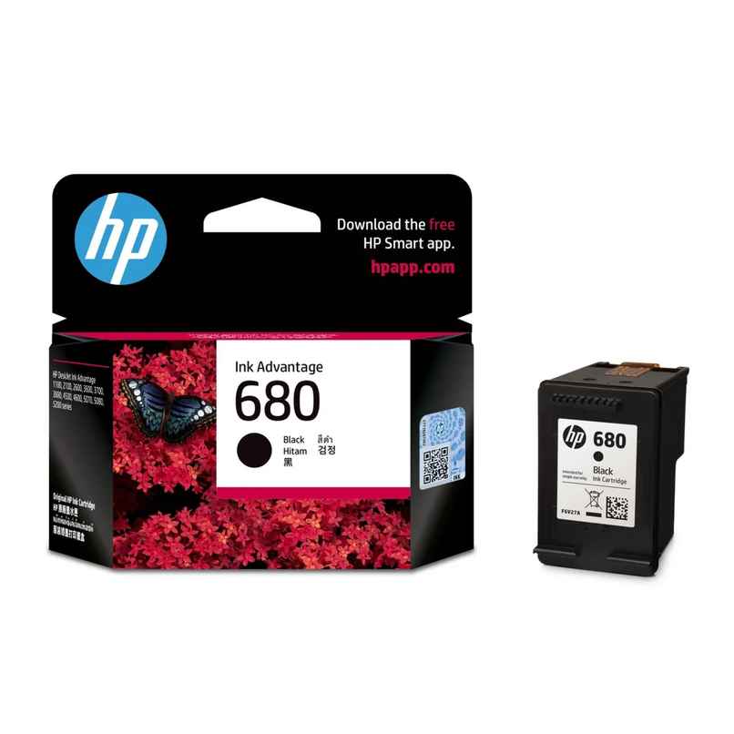 HP 680 Original Ink Advantage Cartridge - Black