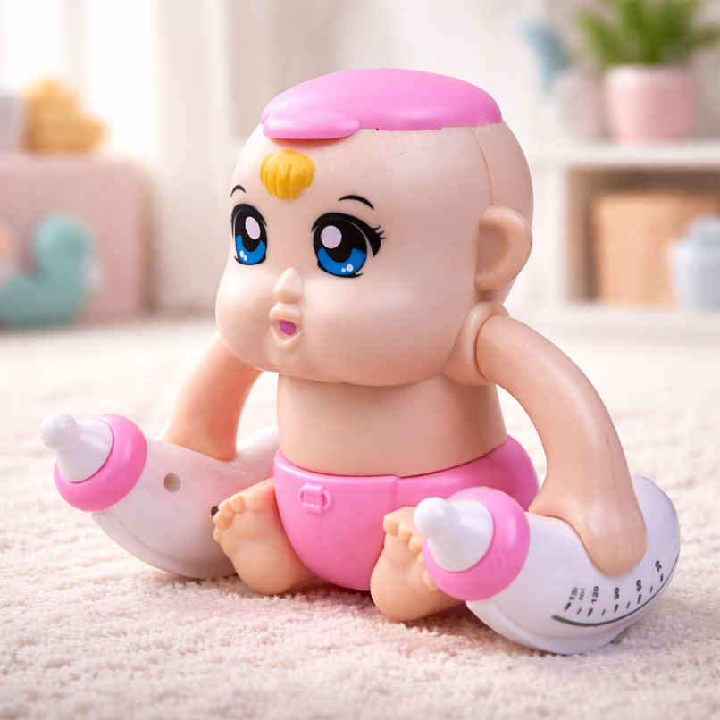 Toyshine Battery-Powered Tumbling Baby with Sound & Music | Interactive Toy for Kids