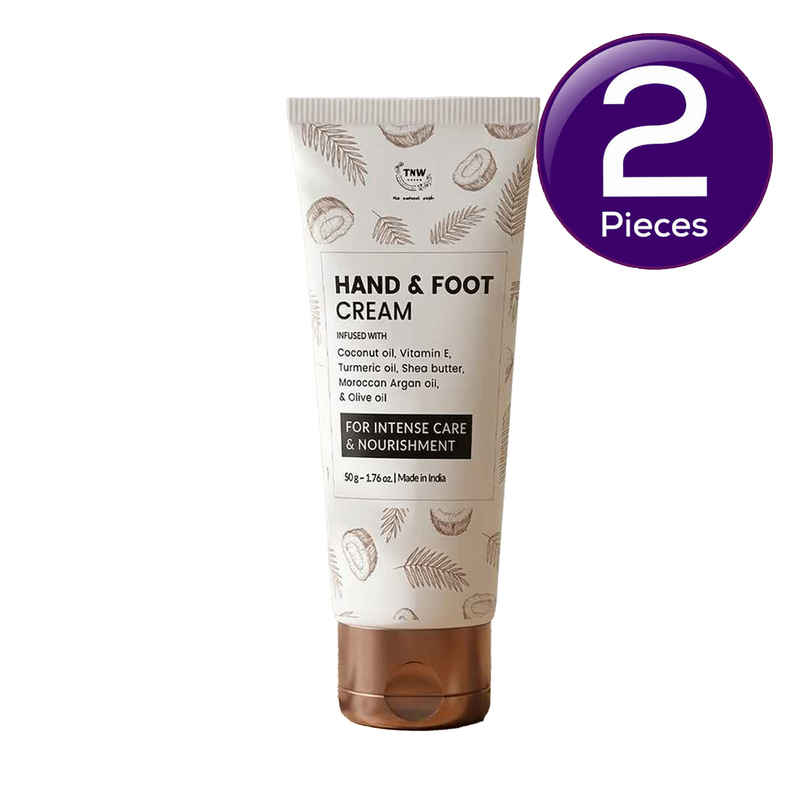 TNW The Natural Wash Coconut Hand & Foot Cream Combo TNW The Natural Wash Coconut Hand & Foot Cream Combo