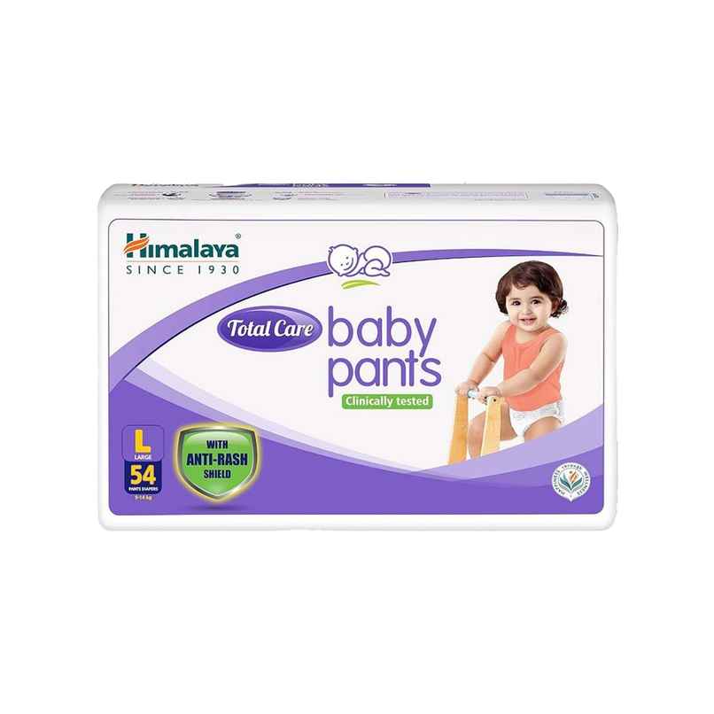 Himalaya Total Care Pant Style Diaper | L | 54 pcs