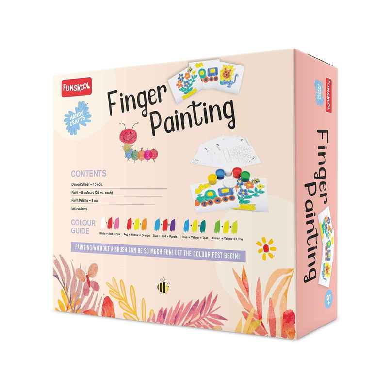 Funskool Finger Painting Arts and Crafts DIY Kit Funskool Finger Painting Arts and Crafts DIY Kit