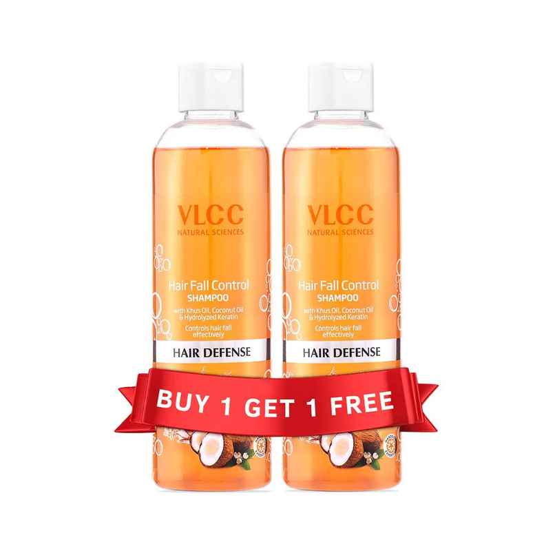 VLCC Hair Fall Control Shampoo With Buy One Get One