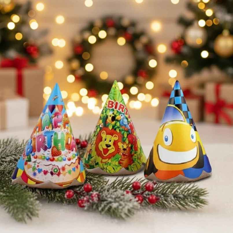 Party Cap | Medium Size | Ideal for Celebrations | Se7en
