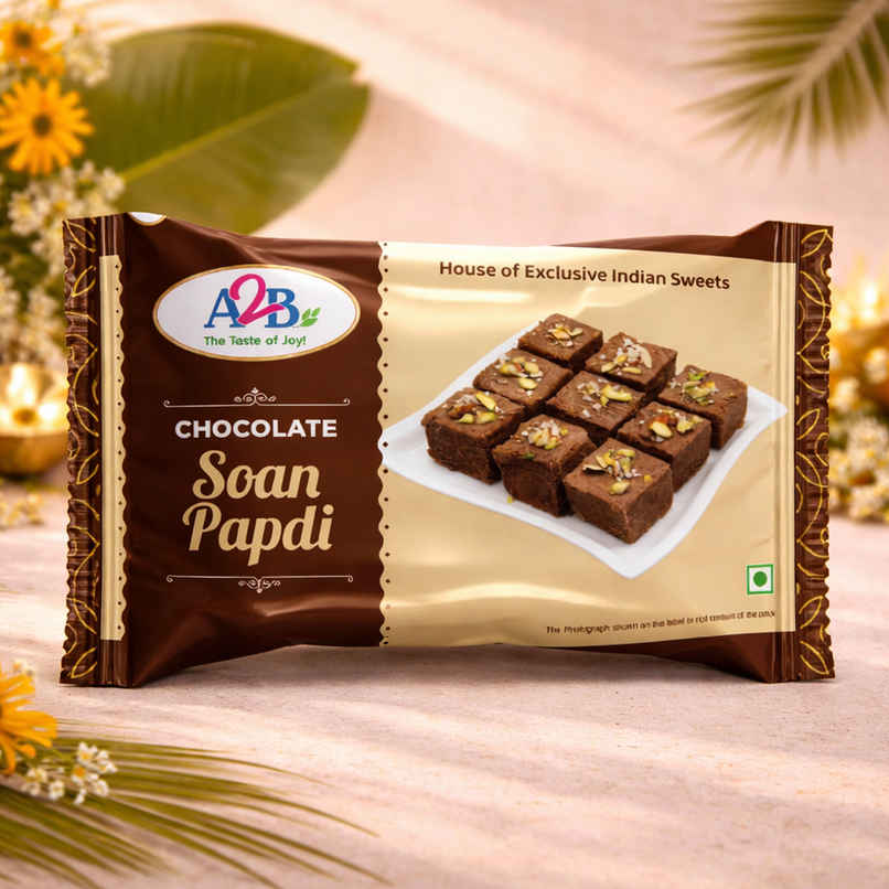 A2B Soan Papdi Chocolate | Traditional Indian Sweet