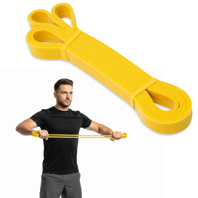 Spanker Sports 21mm Resistance Elastic Band for Fitness, Yoga & Strength Training