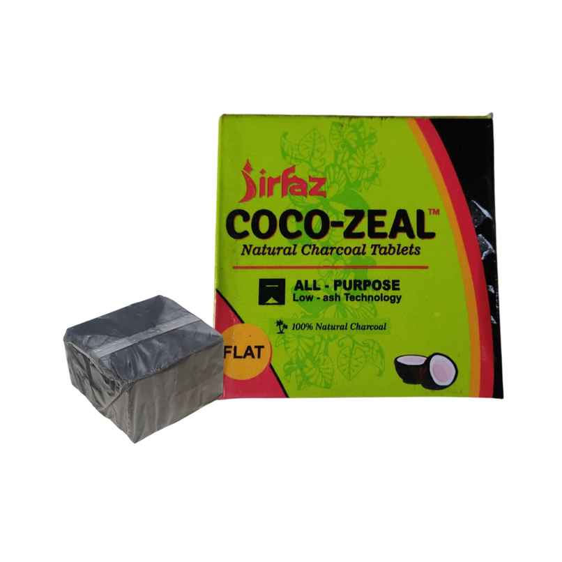 Irfaz Coconut Coal Coco-Zeal Flat