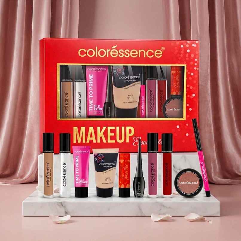 Coloressence Face Makeup Essentials Kit| Premium Makeup Gift Set for Women | Complete Beauty Kit