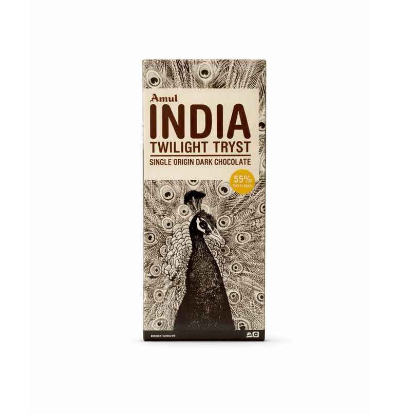 Amul India Twilight Tryst 55% Dark Chocolate Bar