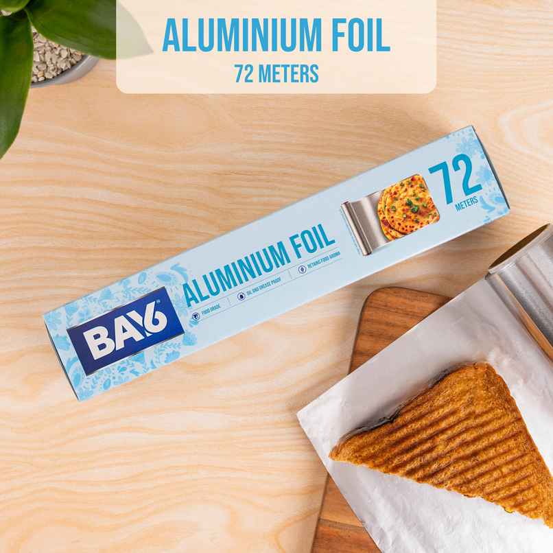 BAY6 Aluminium Foil 72 meters, 11 Microns