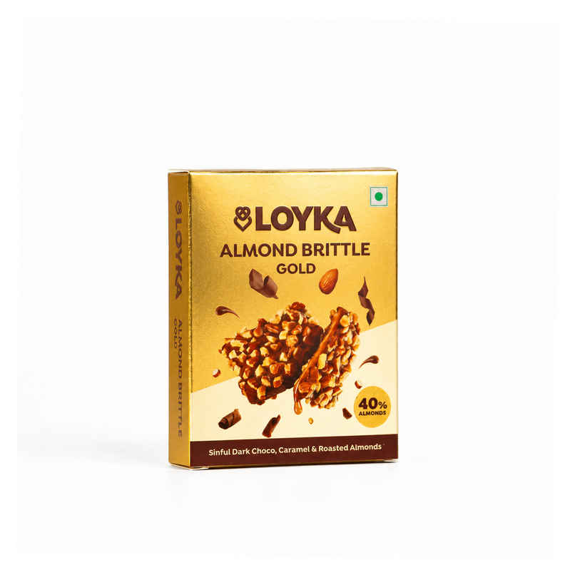 Loyka Almond Brittle Gold