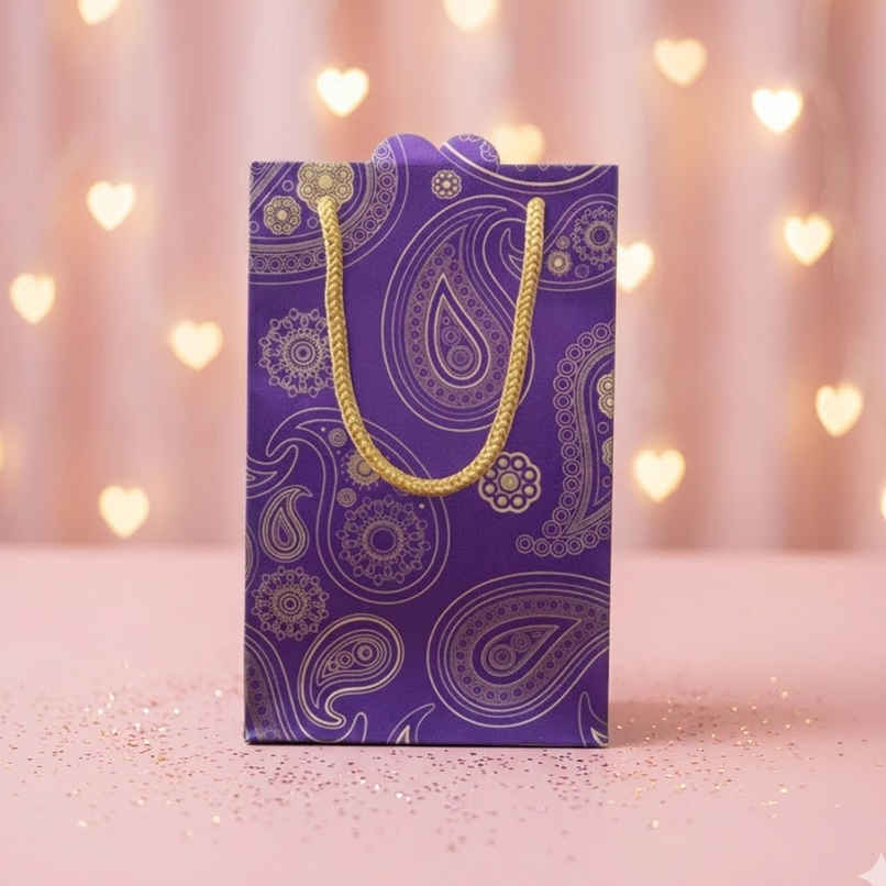 ABK Metallic Party Bag Single Gift Bag | 7.5 x 4.5 x 2 Inches | Small Size | Colour May Vary ABK Metallic Party Bag Single Gift Bag | 7.5 x 4.5 x 2 Inches | Small Size | Colour May Vary