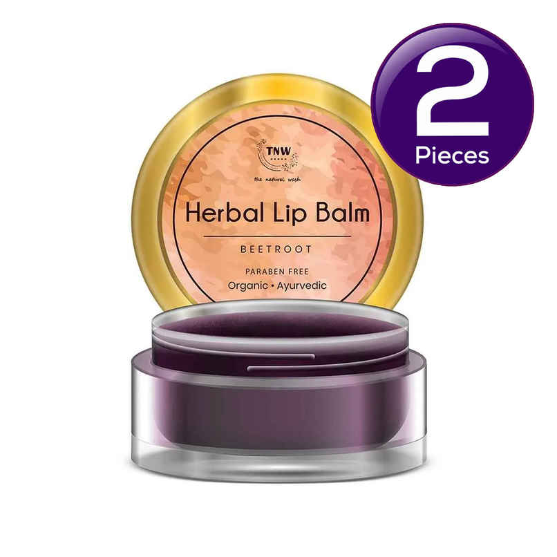 The Natural Wash Beetroot Lip Balm for Dry, Chapped Lips with Natural Ingredients for Soft Hydration Combo The Natural Wash Beetroot Lip Balm for Dry, Chapped Lips with Natural Ingredients for Soft Hydration Combo