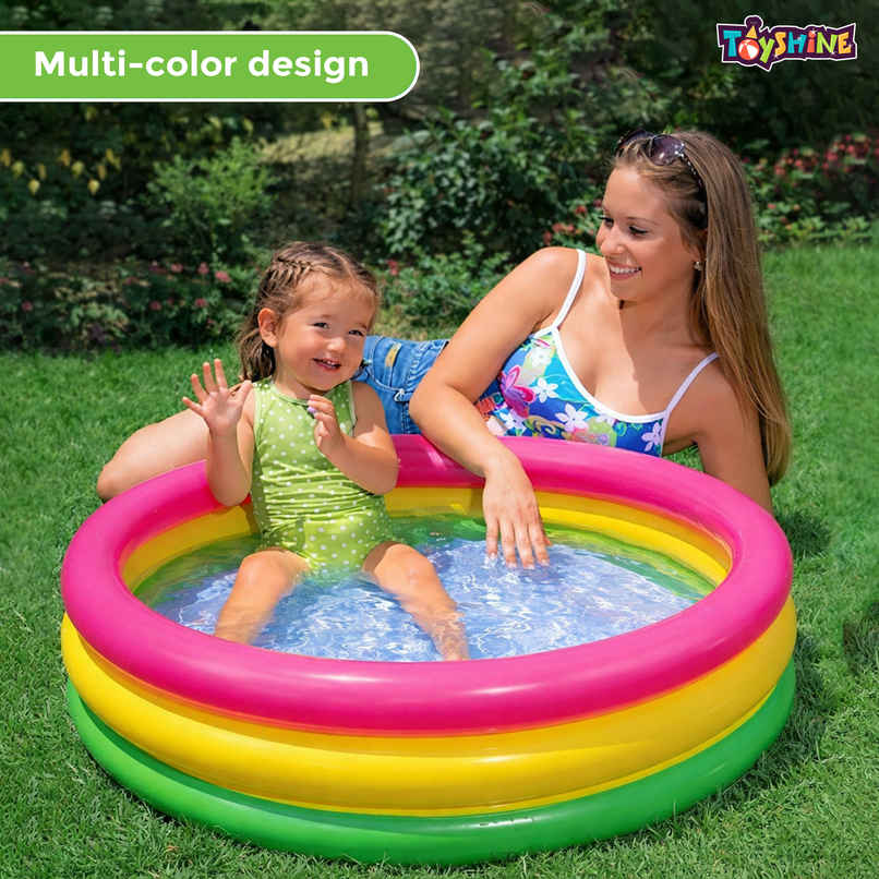 Toyshine Intex 3 Feet Kids Pool | Colorful Fun for Ages 2-5 Toyshine Intex 3 Feet Kids Pool | Colorful Fun for Ages 2-5