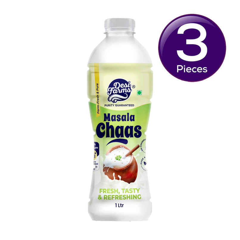 Desi Farms Masala Chaas Bottle Combo 