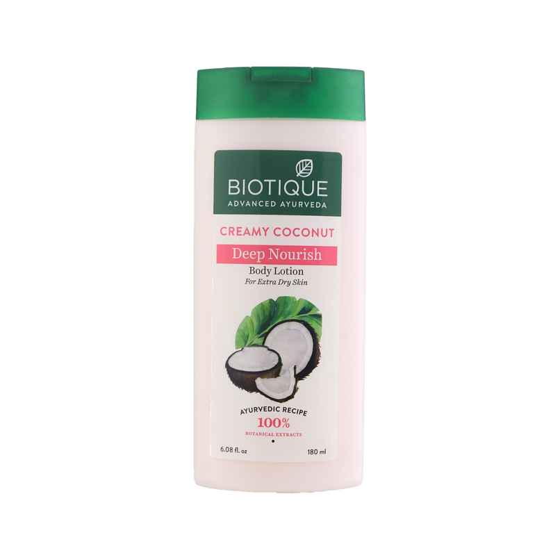 Biotique Creamy Coconut Deep Nourish Body Lotion